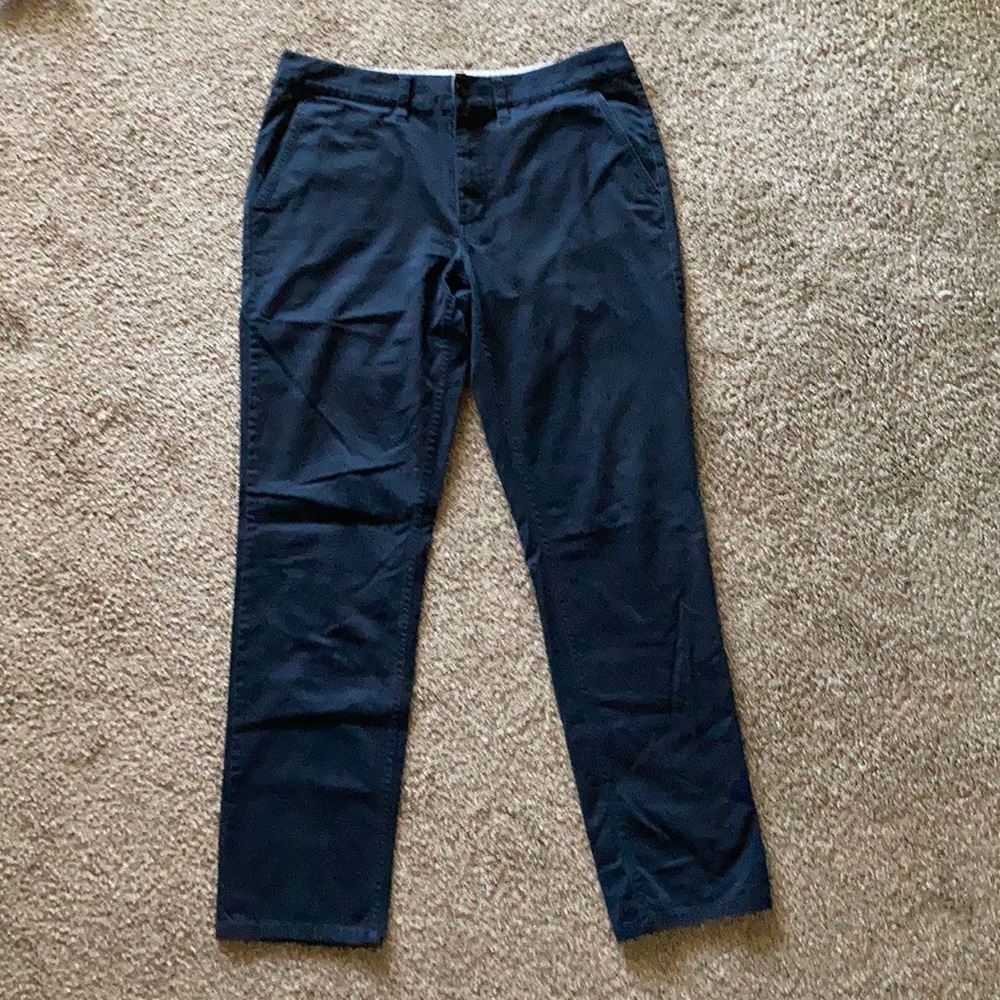 Jack Threads navy chino pant 34/32